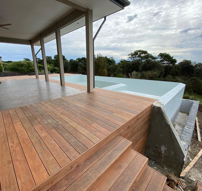 outdoor deck building