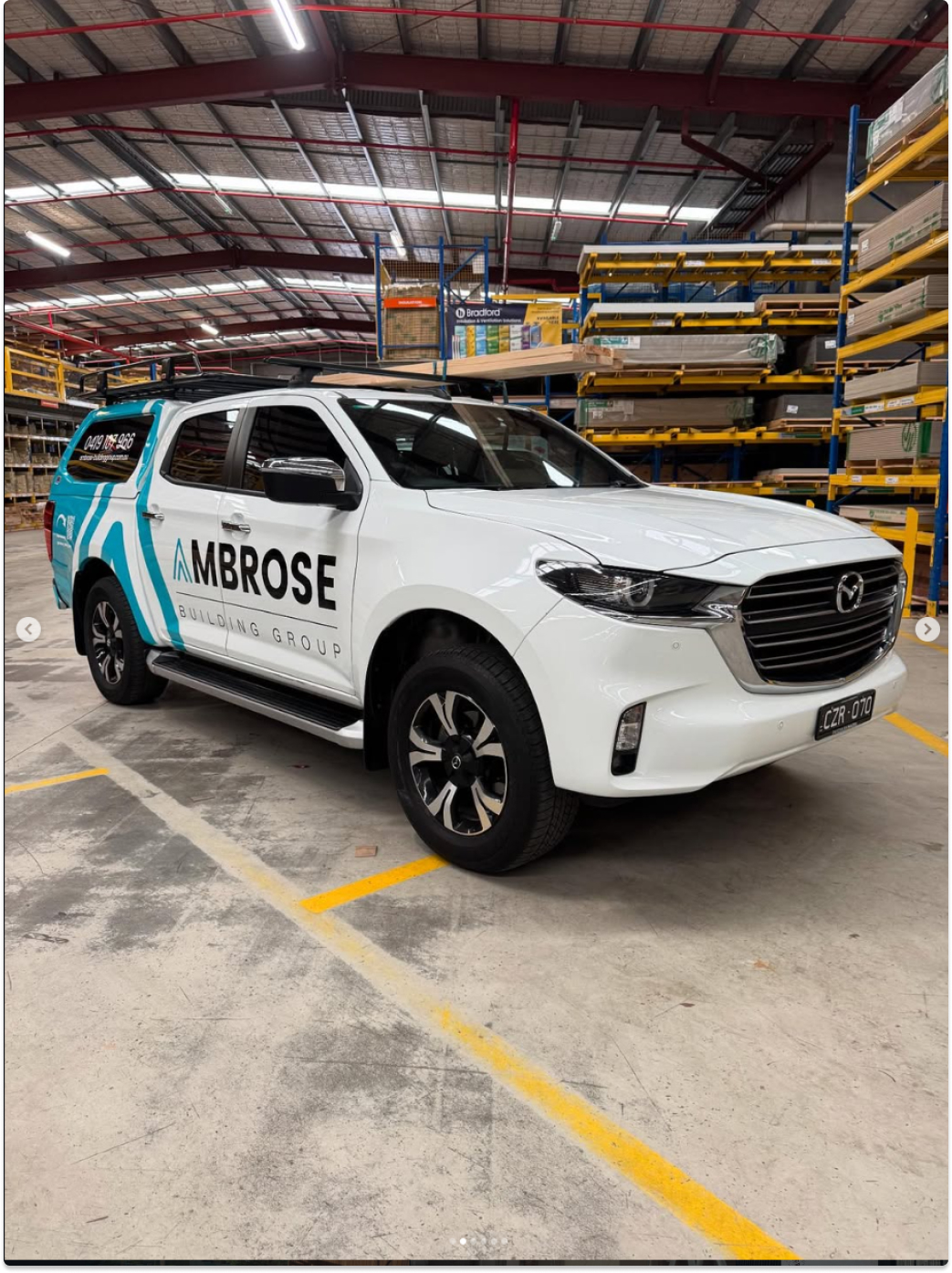 Ambrose Building Group vehicle